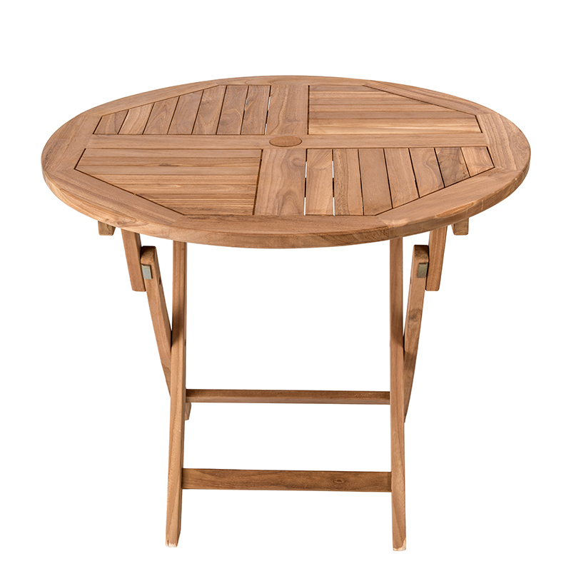 티크폴딩테이블 원형 900